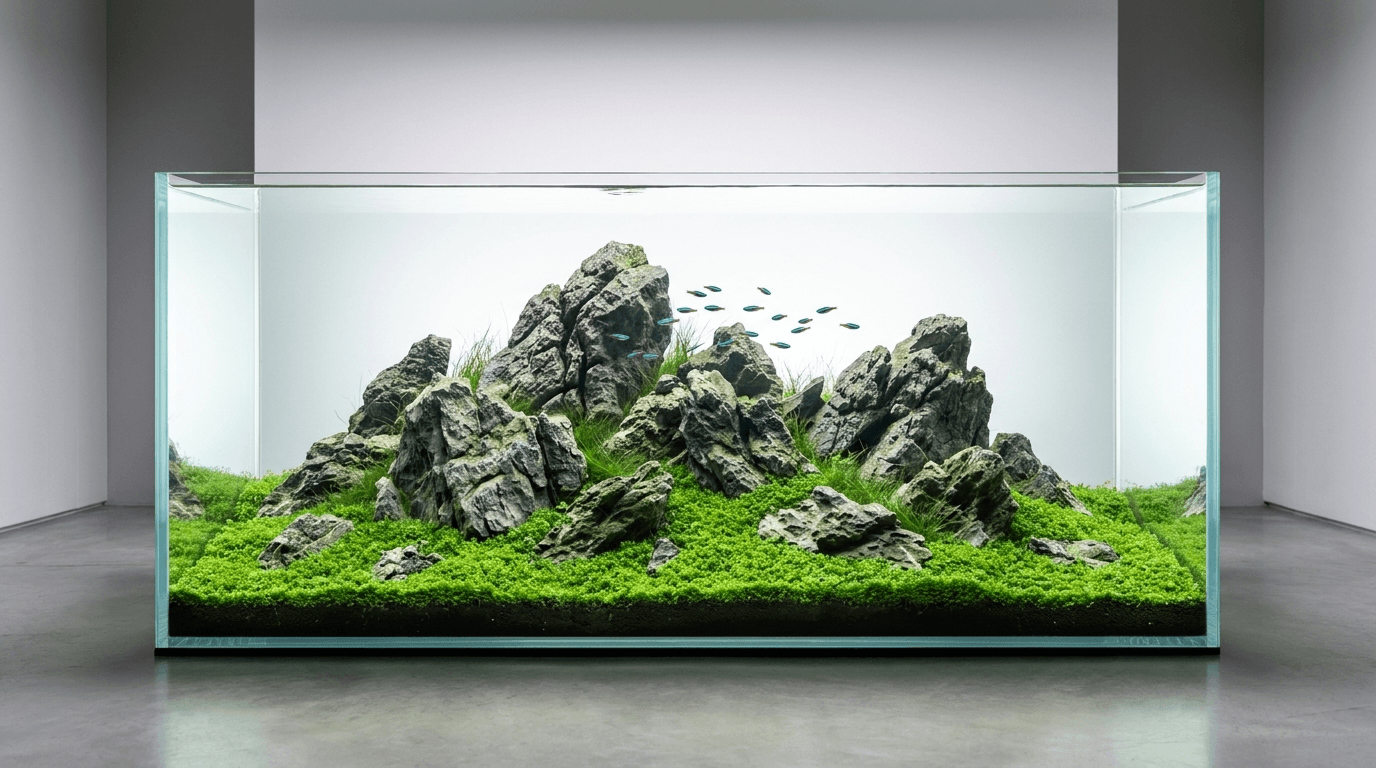 Iwagumi aquascape